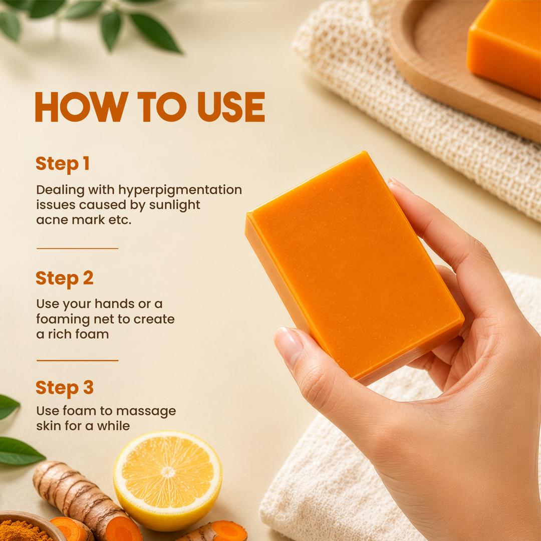 Kojic Acid & Turmeric Soap Bar